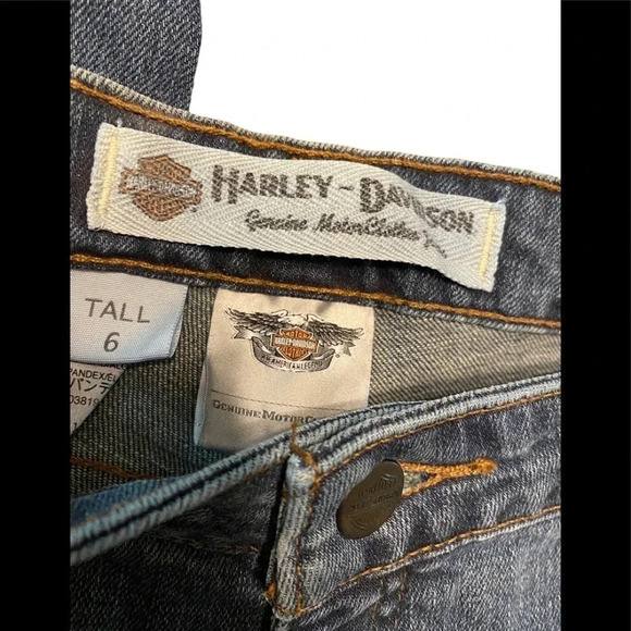 Women’s Harley-Davidson Straight Leg Jeans - Picture 4 of 6